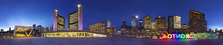 Toronto City Hall Panorama