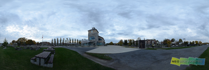 Lachine Canal Park Panorama