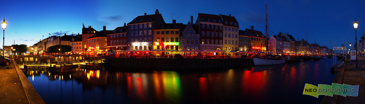 Nyhavn Canal Panorama