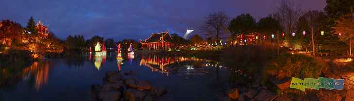 Chinese Garden Panorama