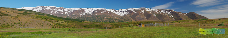 Green Pastures Panorama