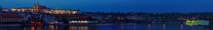 Prague River Panorama
