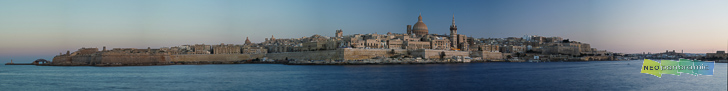 Valletta Sunset Panorama